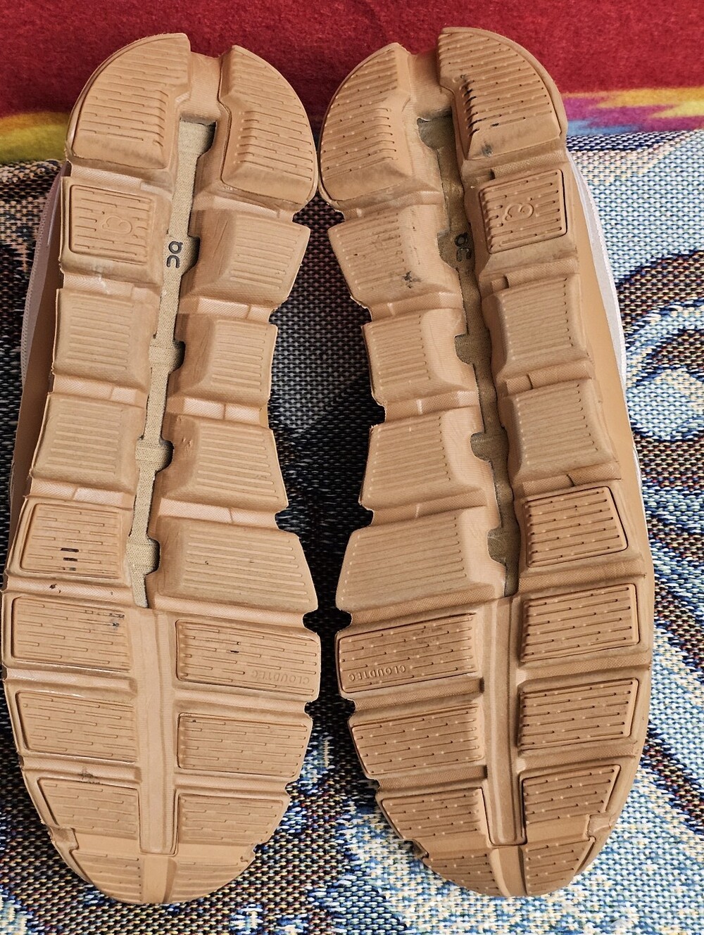 On Cloud 5 Ready Women’s Size 10 Top Lace-Up Sneakers Sand/Almond 89.98831 - Picture 15 of 15